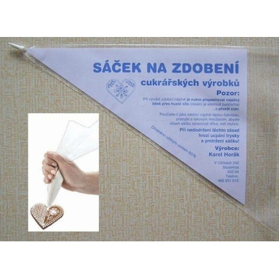 sáček na zdobení perníčků