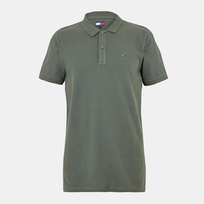 Tommy Jeans Блуза с яка Tommy Jeans Men's Slim Short-Sleeve Polo Shirt - Pewter Green