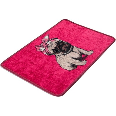 L'essentiel Pug DJT růžová 40x60 cm