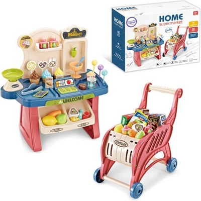 WOOPIE Store Supermarket Nákupní košík Zmrzlina Sladkosti
