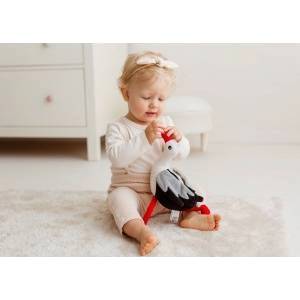 BALI BAZOO Rattle stork sensory Dumel (BB82015)