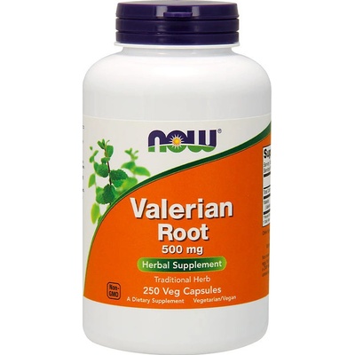 Now Foods Valeriánsky koreň mačací koreň 500 mg 250 kapsúl