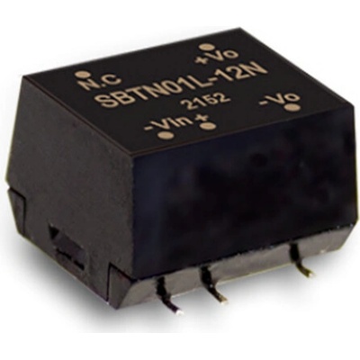 Mean Well SBTN01L-12N Měnič DC/DC 1W 12V