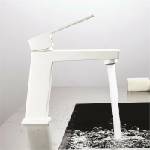 Inter Ceramic Elinor едноръкохватков смесител за умивалник, матово бяло (1491085W)