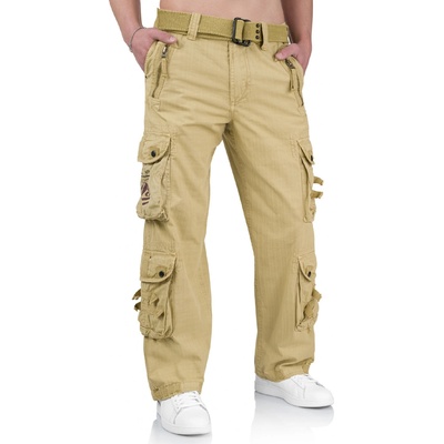 Nohavice Surplus Royal Traveller Slimmy pánske Cargo royalsahara hnedá