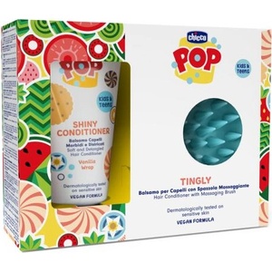 Chicco Балсам за коса POP Vanilla Shiny 150ml с масажна четка за скалп (12810.30)