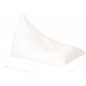Pufrelax Пуф шезлонг, 320л. 130х100см. , Kudos - White, PU кожа, Пълнеж от Полистиролни перли