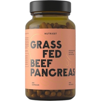 Nutriest Grass Fed Beef Pancreas 400 mg [240 капсули]