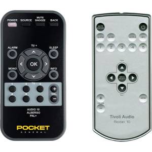 GENERAL TIVOLI AUDIO Model 10 - дистанционно управление дубликат (Model 10) Дистанционно
