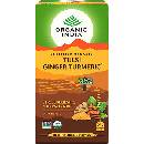 Čaje Organic India Čaj Tulsi Ginger porcovaný 25 ks 43.5 g