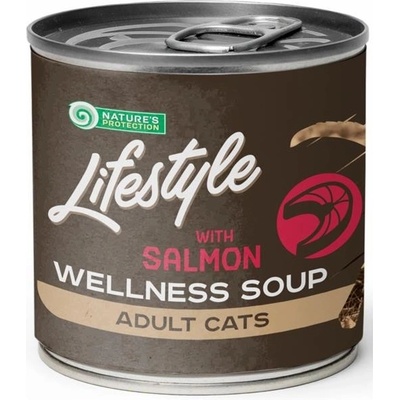 Natures Protection cat sterilised LifeStyle Salmon soup 140 ml