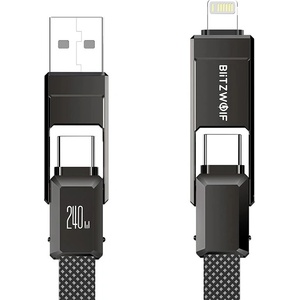 BlitzWolf Кабел BlitzWolf BW-HDC7 4в1 USB-C Lightning 240W (BW-HDC7)