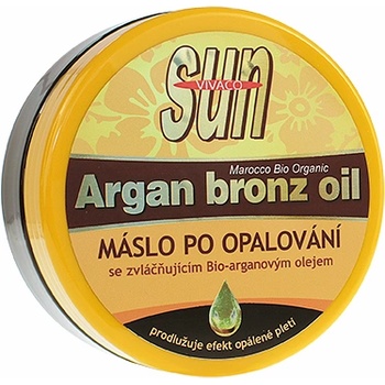Vivaco SUN Argan Bronz Oil масло за след слънчева баня с био арганово масло 200 мл