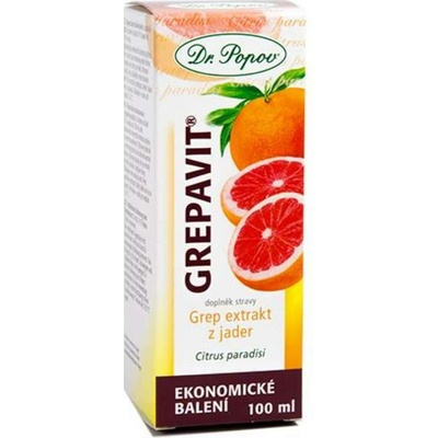 Dr. Popov Kapky Grepavit grep extrakt z jader 100 ml