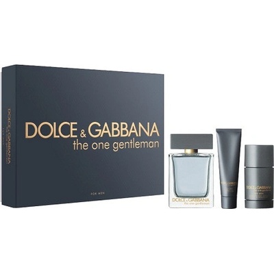 Dolce & Gabbana The One Gentleman EDT 100 ml + balzám po holení 75 ml dárková sada