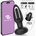 INTOYOU App Series Zack Flipping Tongue Vibrating Anal Plug with App Black