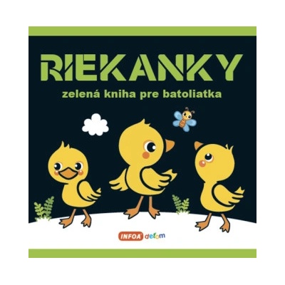Riekanky Zelená kniha pre batoliatka | neuvedený autor