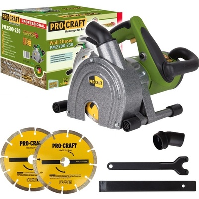 Drážkovací fréza do zdiva Procraft PM2500-230 – Zboží Mobilmania