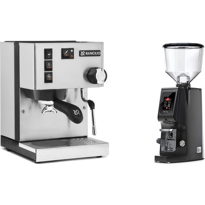 Set Rancilio Silvia BC + Eureka Atom W 75