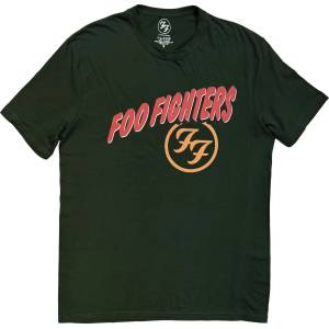 Foo Fighters Exhausted (Back Print) Green XL Риза (FOOTS83MGR04)