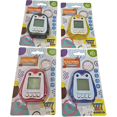 Tamagotchi v tvare tučniaka 7,5cm modrá
