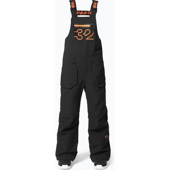 ThirtyTwo Детски панталони за сноуборд ThirtyTwo Youth Basement Bib black/orange