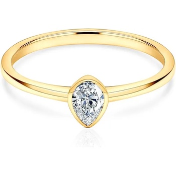 Image 1 of SAVICKI Годежен пръстен Pure: злато, диамант с шлифовка