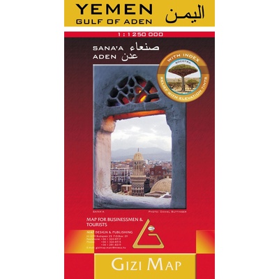 Jemen (Yemen) 1:1,25m mapa GIZI