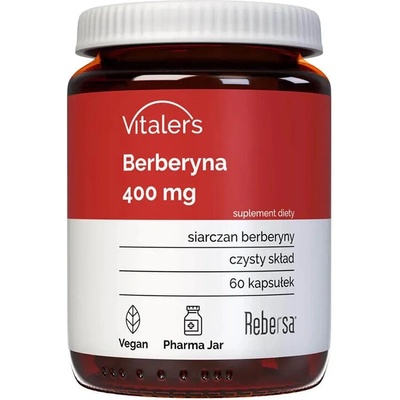 Vitaler's Берберин - Контрол на кръвната захар и апетита, 400 mg, 60 капсули (406798 (VIT-0679) VIT)