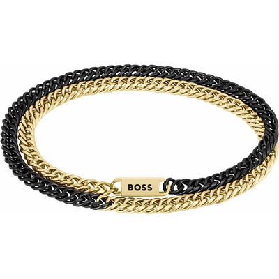 Hugo Boss Bicolor náramok pre mužov Jaxe 1580392 19 cm