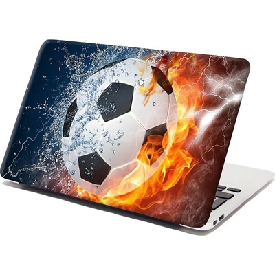 Sablio Samolepka na notebook Fotbalový míč - 38x26 cm