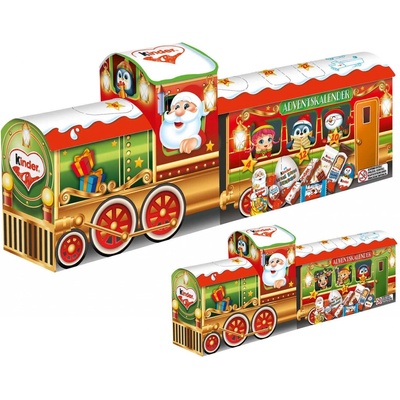 Kinder Mix adventný kalendár vláčik 221g