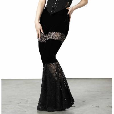 дамски панталони KILLSTAR - Solstice Bell - Черен - KSRA005770