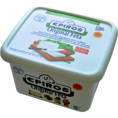Epiros Řecký Feta sýr 2000 g – Zboží Dáma