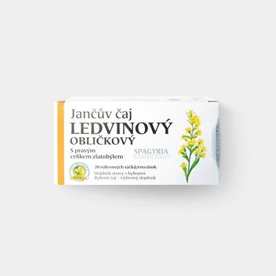 Jančův čaj obličkový zlatobyľ 20 x 0,8 g