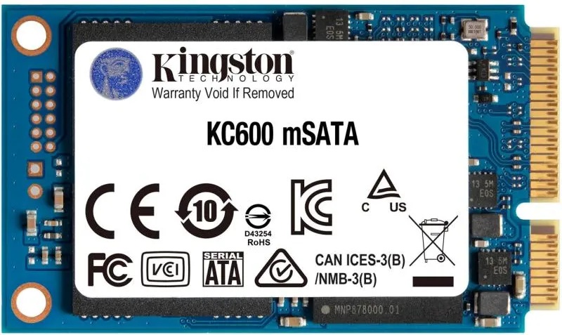Kingston KC600 512GB mSATA (SKC600MS/512G)