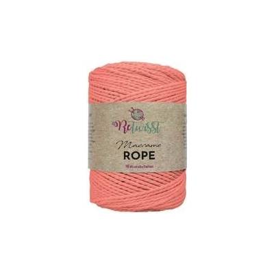 ReTwisst Macrame Rope 3 mm - pinkish orange