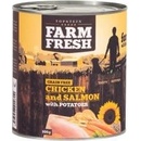 Krmivo pre psov Farm Fresh Chicken & Salmon 400 g
