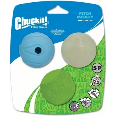 Chuckit! Medley Balls Small 5 cm set 3 ks