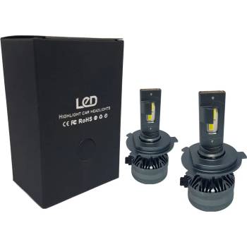 Image 1 of Лед крушки - Led система H4 модел A60 за фарове - 155 000 Лукса 55W - Canbus 6000K - 1500% повече светлина (H4WA60)