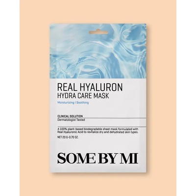 Some By Mi Real Hyaluron Hydra Care Mask Textilná maska na tvár 20 g 1 ks