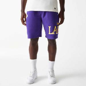 New Era La lakers nba team graphics shorts m