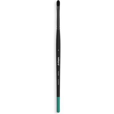 Štětec Vallejo Shader B06004 Filbert Flat Synthetic Brush No. 4