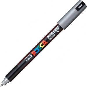 uni PC-1MR Химикалка 0, 7 мм 26 Silver 1 бр (60.1226)