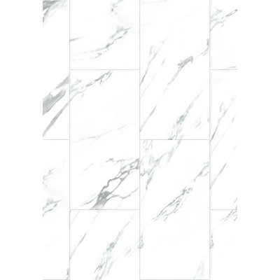 Mexen Glacier White винилови панели 610 x 305 mm LVT Dryback 2, 5 mm, подложка, 4 V-фуга, Jazz White - F1451-0610-305-255-4V1-01 (F1451-0610-305-255-4V1-01)