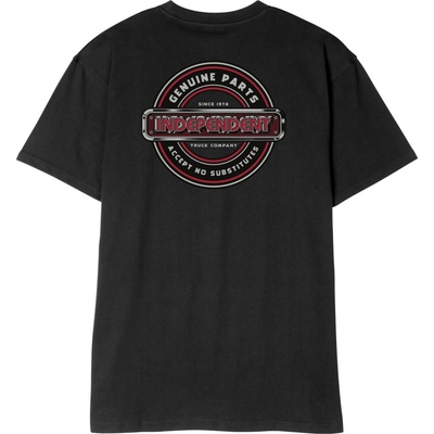 Independent tričko Accept No Substitutes T-Shirt Black