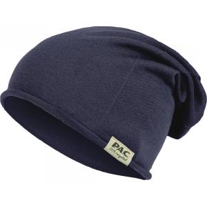 P. A. C P. A. C. Мъжка зимна шапка (beanie) P. A. C. Nature Merin 100% Recycled Merino Beanie - Navy - размер One Size (204-9410-0211)