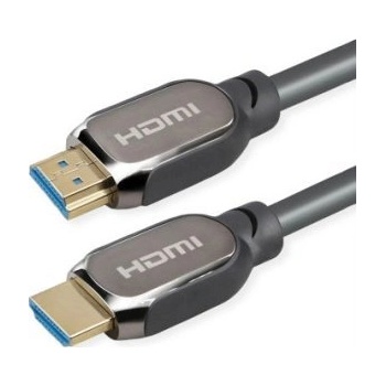 Roline HDMI кабел ROLINE 11.04. 6012, 8K (7680 x 4320) Ultra HD, ATC, черен, 3м (11.04. 6012) (11.04.6012)