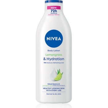 Nivea Lemongrass хидратиращо мляко за тяло 400ml