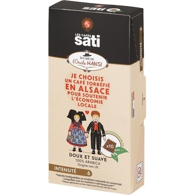 Les Cafés Sati Hansi 10 ks